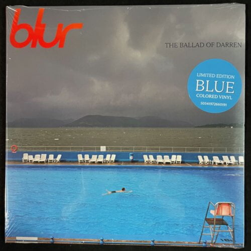 Blur, The Ballad of Darren, Limited Blue Colored Vinyl, LP, Warner Records, 2023