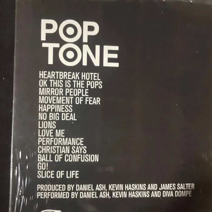 Poptone, Poptone, Limited Clear Double Vinyl, LP, Cleopatra, 2023