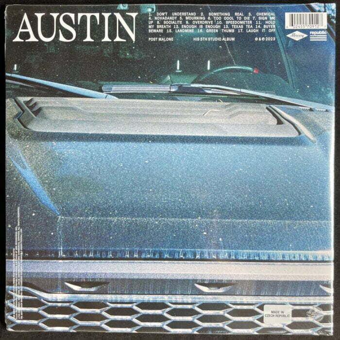 Post Malone, Austin, Green Double Vinyl, LP, Republic Records, 2023