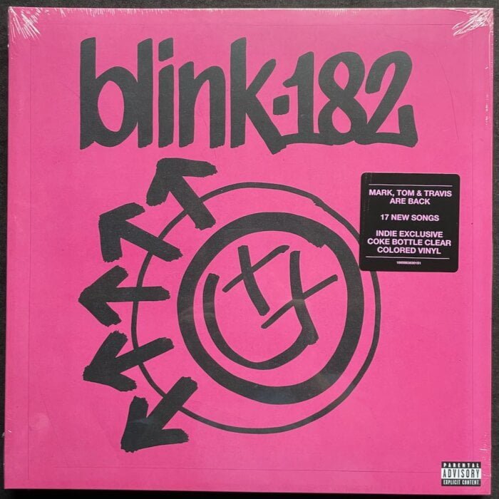 blink-182 - ONE MORE TIME... - Limited Coke Bottle Clear Vinyl, LP, Columbia Records, 2023