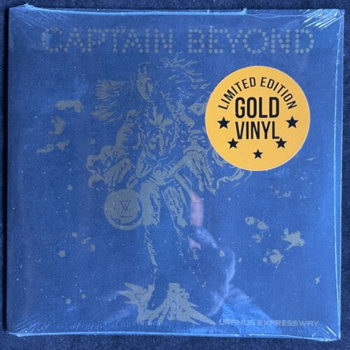 Captain Beyond, Uranus Expressway, Limited Gold 7" Vinyl, Purple Pyramid, 2019