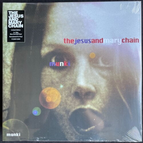 The Jesus and Mary Chain - Munki - Limited Red and Blue Double Vinyl, Reissue, Cooking Vinyl, 2023