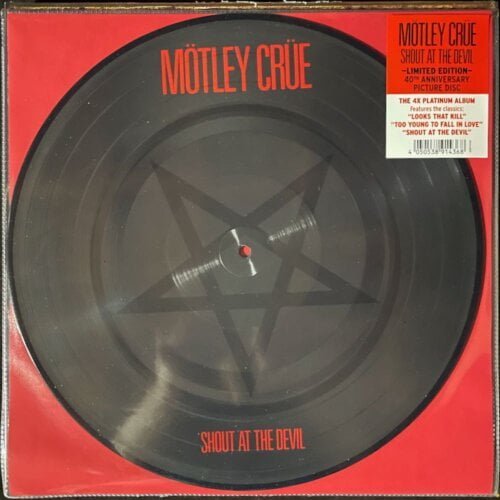 Mötley Crüe - Shout At The Devil - Limited Edition Picture Disc Vinyl, LP, BMG, 2023