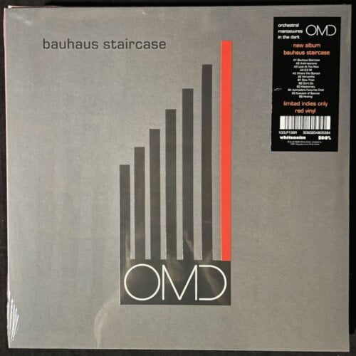 Orchestral Manoeuvres In The Dark - Bauhaus Staircase - Limited Red Vinyl, LP, White Noise, 2023