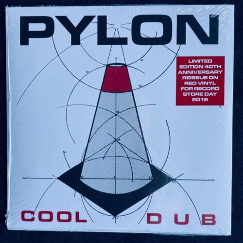 Pylon - Cool / Dub - Limited Red 7" Vinyl Single, 40th Anniversary Reissue, New West Records, 2019