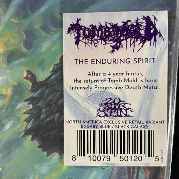 Tomb Mold - The Enduring Spirit - Limited Blue and Black Galaxy Vinyl, LP, 20 Buck Spin, 2023