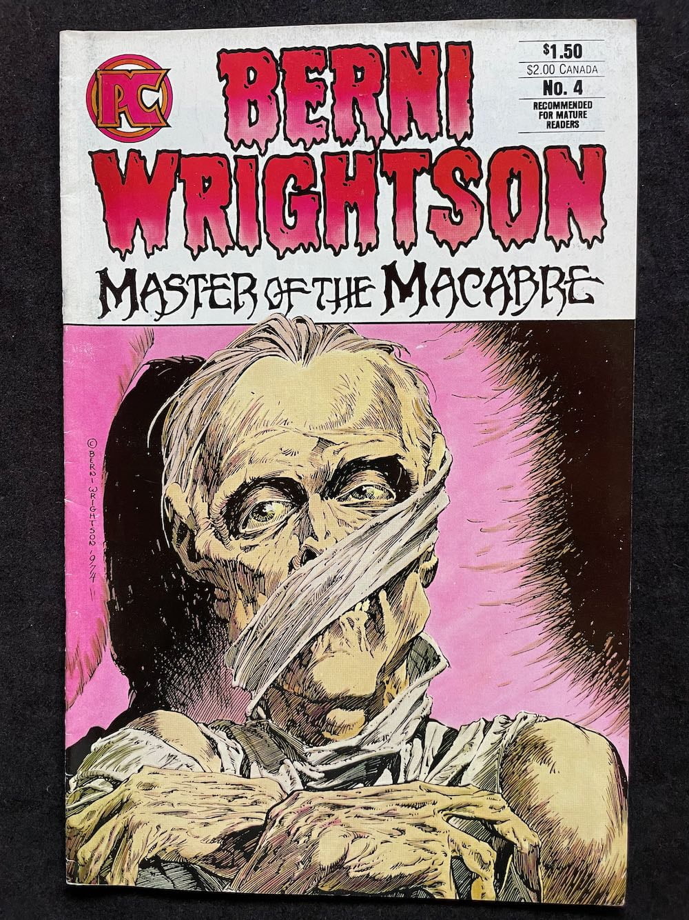 Bernie Wrightson, Master Of The Macabre 4, Jeff Jones, 1984, Pacific Comics, Horror