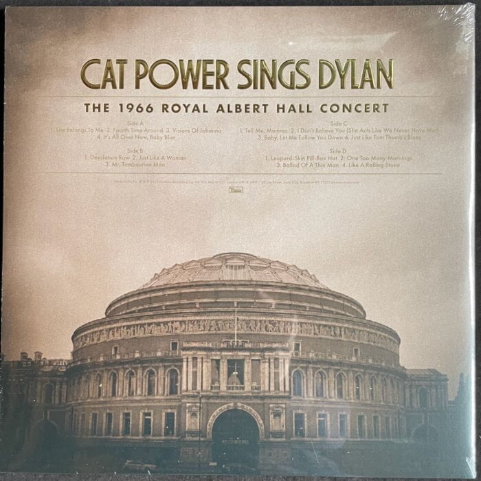 Cat Power Sings Dylan: The 1966 Royal Albert Hall Concert, Limited White Double Vinyl, Domino, 2023
