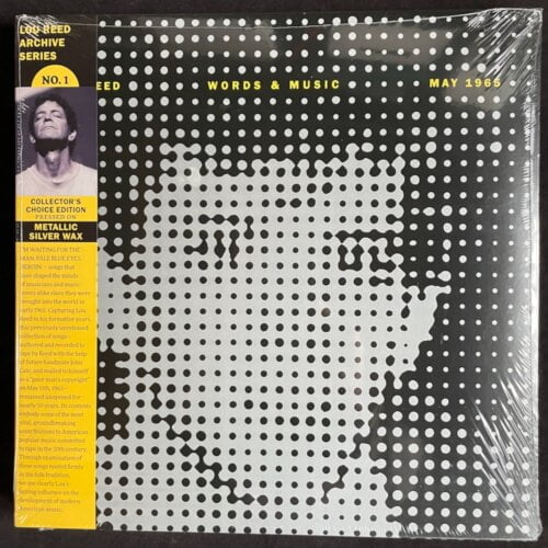 Lou Reed - Words & Music, May 1965 - Limited Metallic Silver Vinyl, LP, LITA, 2022