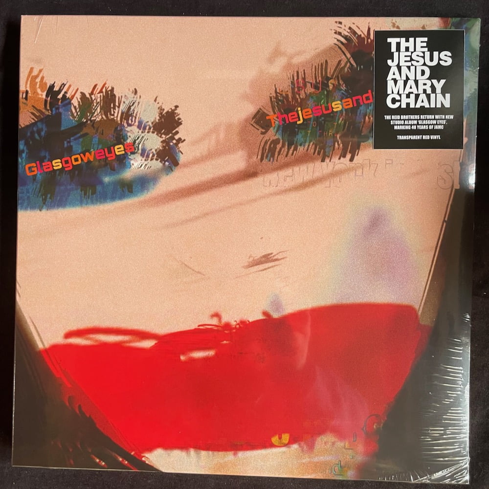The Jesus and Mary Chain - Glasgow Eyes - Limited Red Vinyl, Cooking Vinyl, 2024