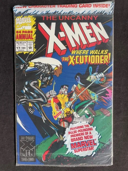 Uncanny X-Men Annual 17, 1993, Marvel Comics, Sealed with Card
